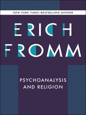 cover image of Psychoanalysis and Religion